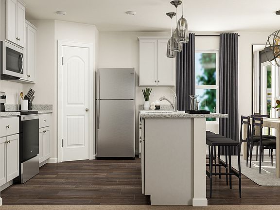 Chef ready kitchen with stainless appliances