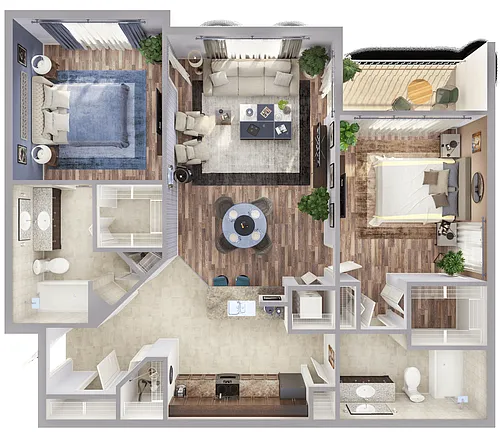 Floor plan B1