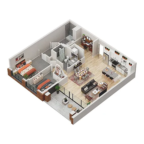 Floor plan C19 - East
