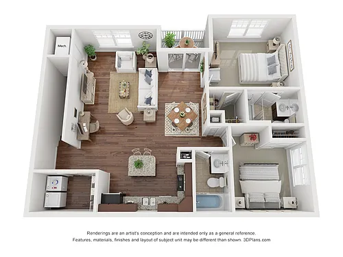 Floor plan Dogwood