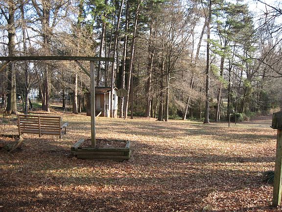 Club house and swing
