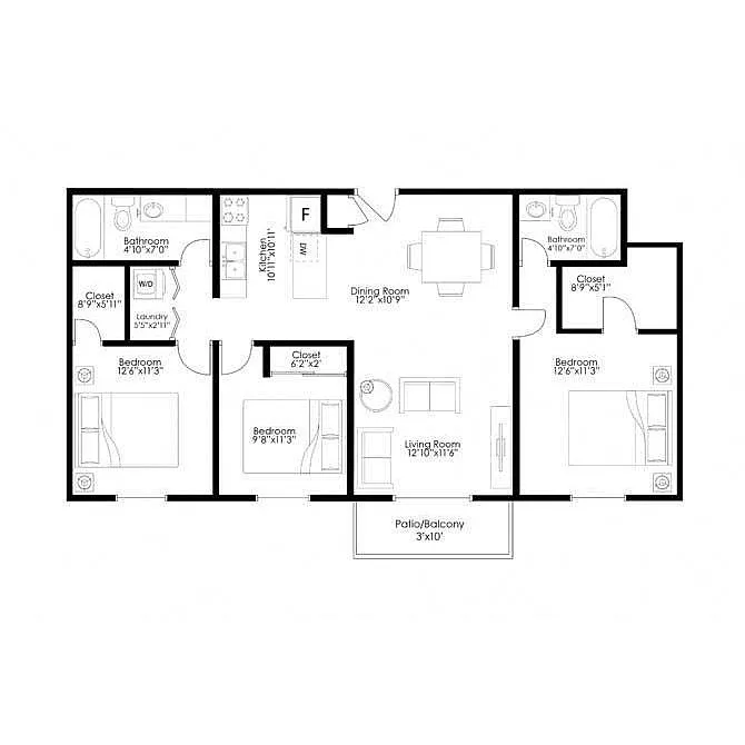 Floor plan C2R
