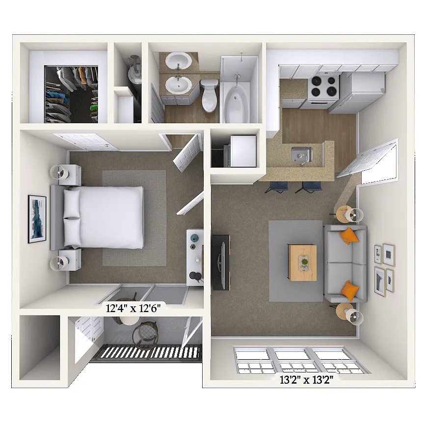 Floor plan The Amelia