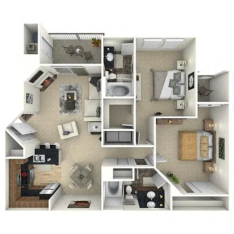 Floor plan B2