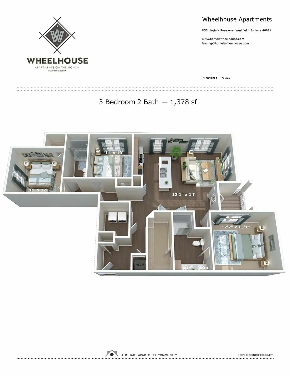 Floor plan Strike 3.2