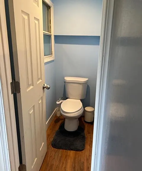 Main floor half bath.