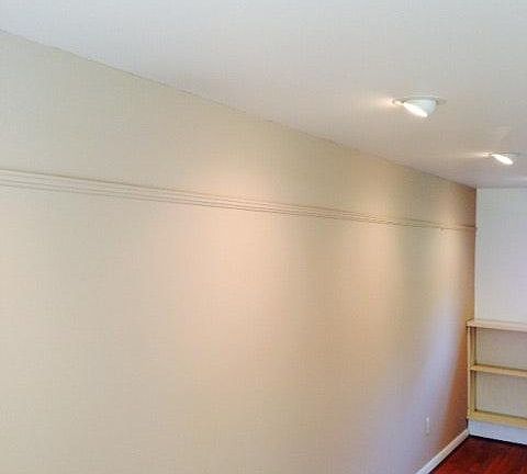 In built accent lighting to highlight your wall art