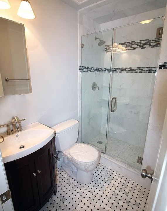 Beautiful Custom Marble Bathroom