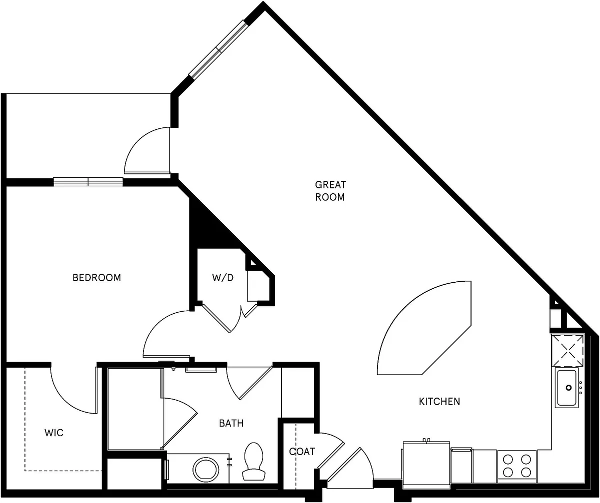 Floor plan 1C