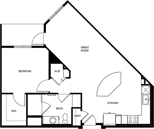 Floor plan 1C