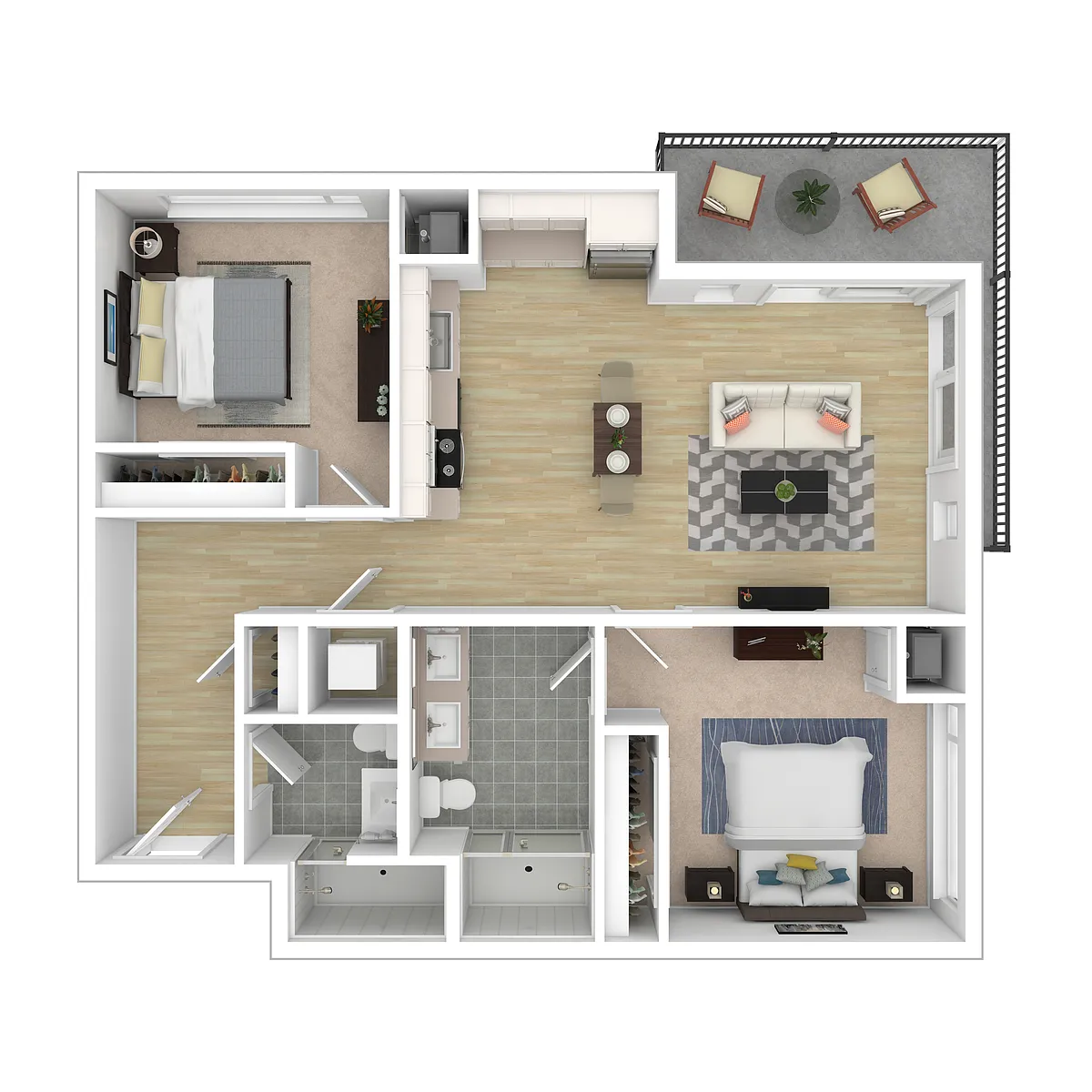 Floor plan B8