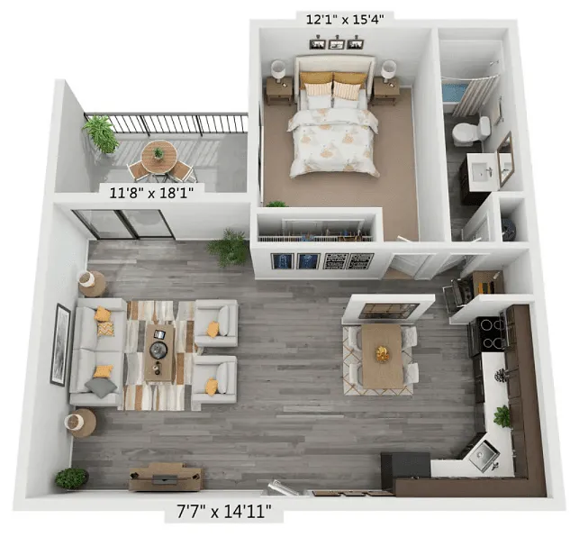 Floor plan 1A