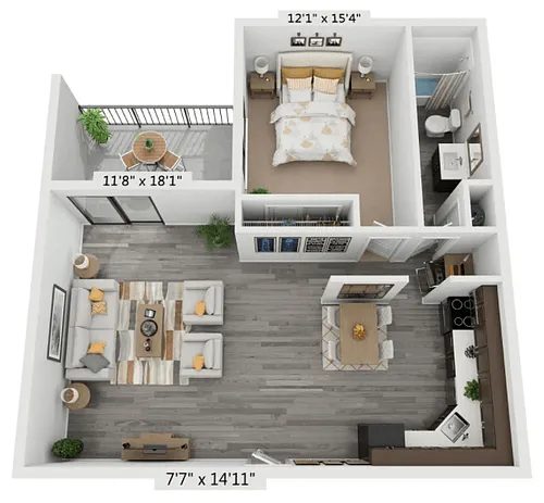 Floor plan 1A