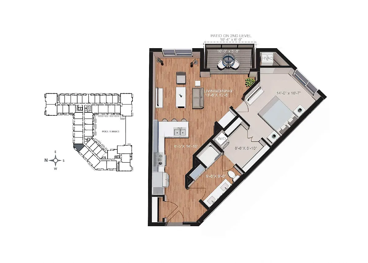 Floor plan A8