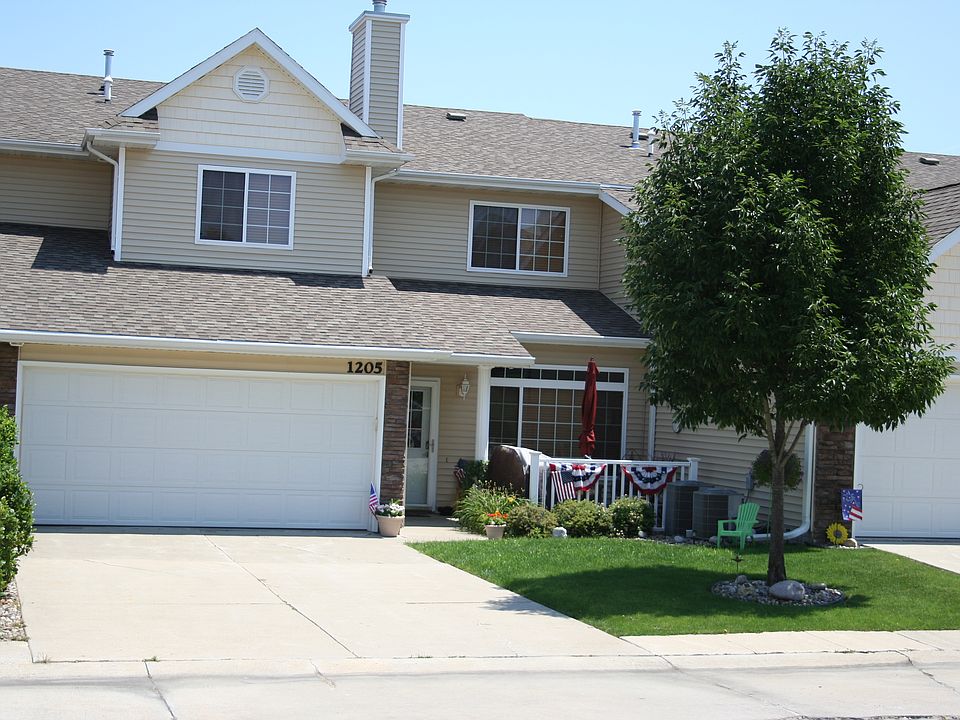 Front View of Townhome