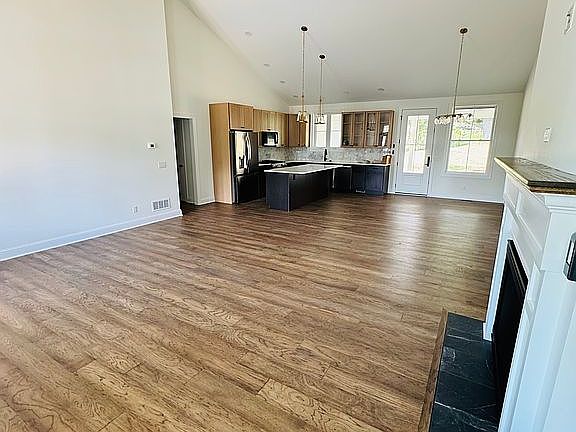 Open concept living area