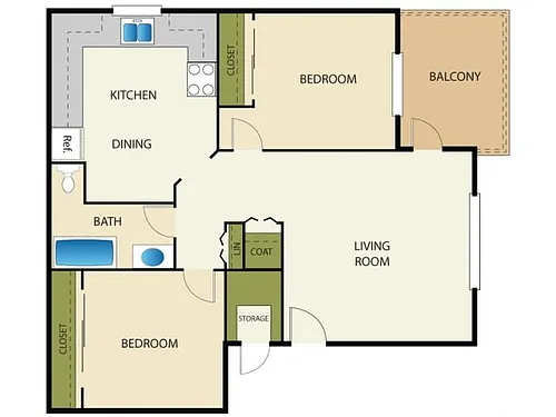 Floor plan 2X1