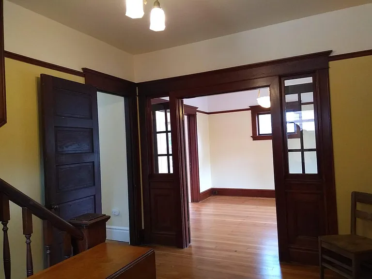 entryway, looking into north office