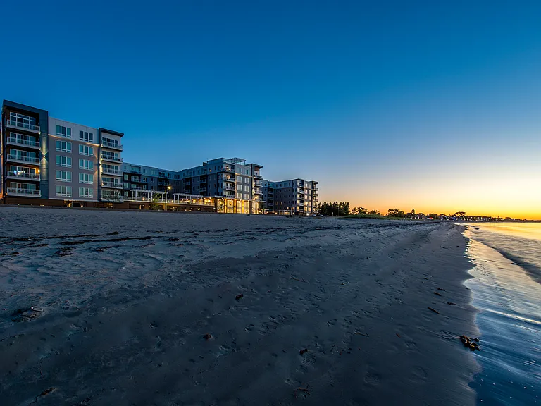 Sunset Over Beach