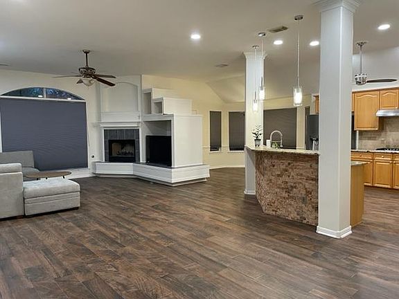 Open kitchen & Living room concept