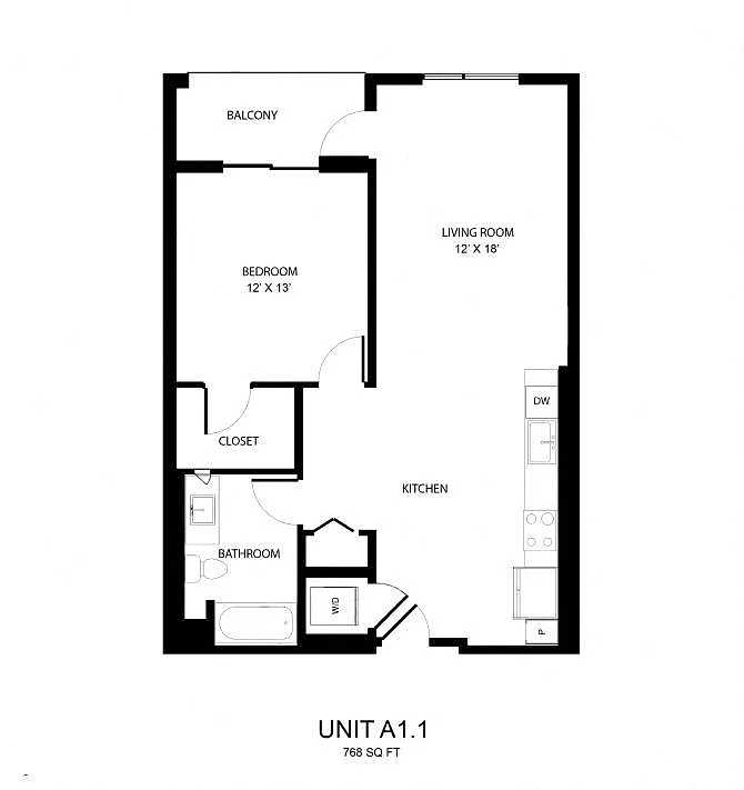Floor plan A11