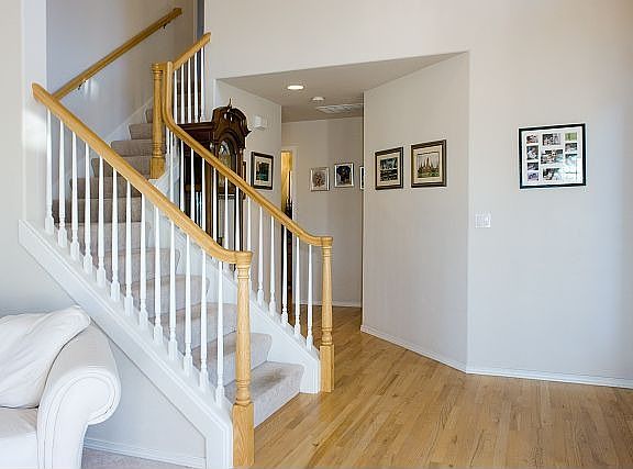 Entry and stairs to second floor