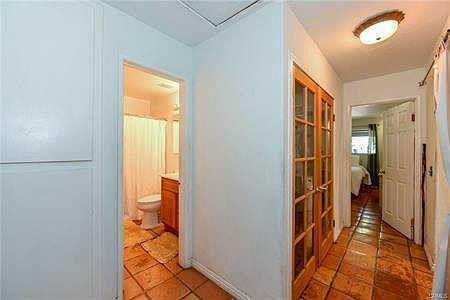 Laundry closet in the hallway