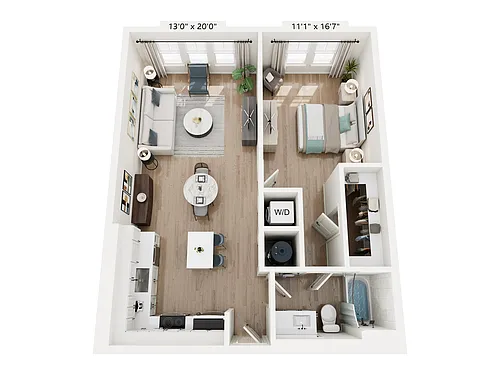 Floor plan A2-B 120