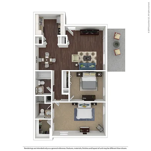 Floor plan 2X2