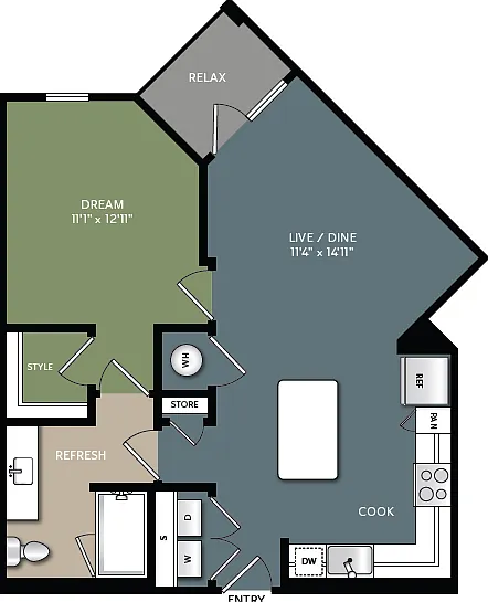 A1 floor plan Encore Narcoossee