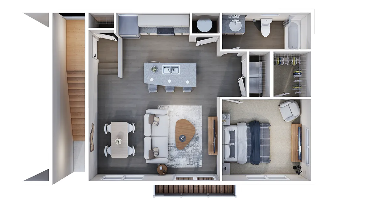 Floor plan The Fleetwood