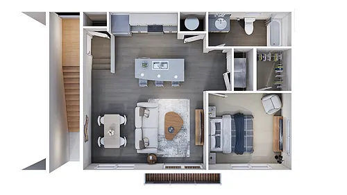 Floor plan The Fleetwood
