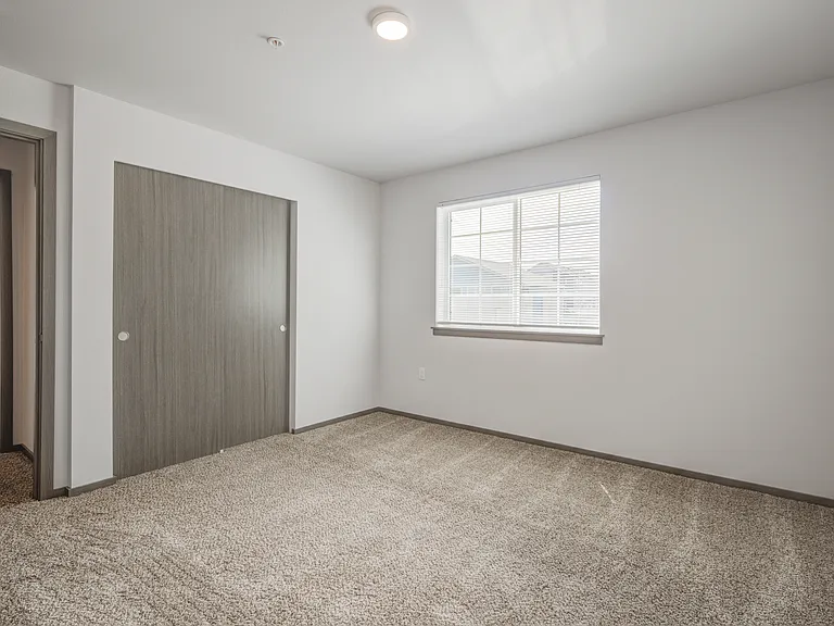 Bedroom with closet