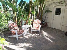 Private and peaceful patio for entertaining,
