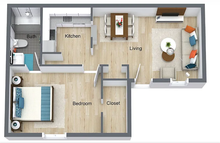 Floor plan A