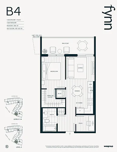 Floor plan 406