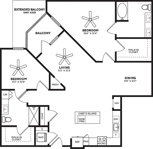 Floor plan B4 Extended