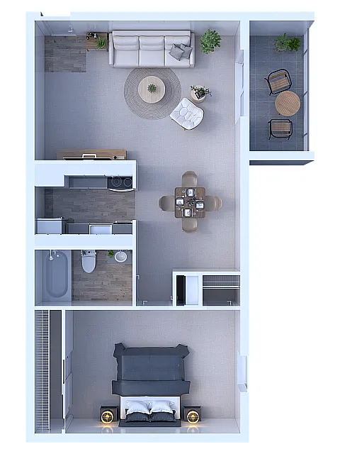 Floor plan 650