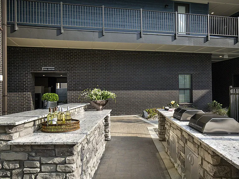 Outdoor grills and chef's kitchen