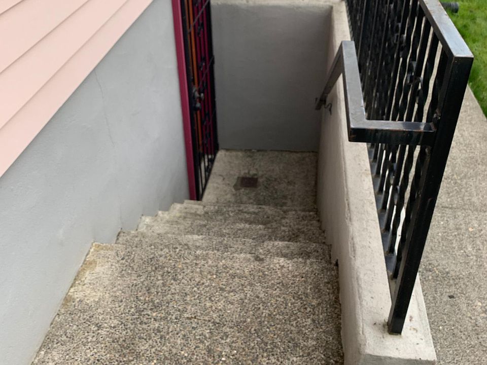 Staircase to apartment