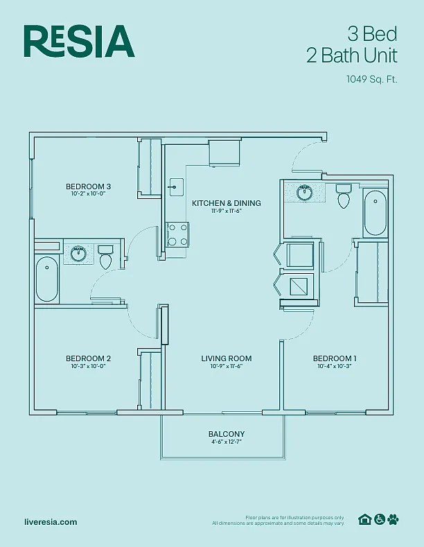 Floor plan C1 Live Local Act