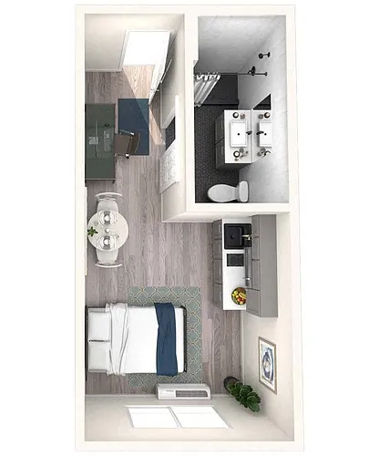 Floor plan ADA Studio