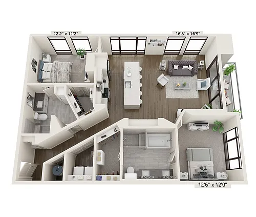 Floor plan Amber 1402