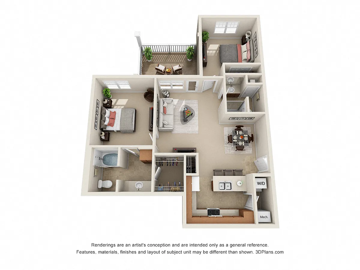 Floor plan Pilar I