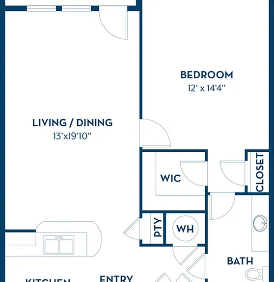 1 Bedroom | 1 Bath | 785 SF | Renovated 1 Bedroom | 1 Bath | 785 SF | Renovated