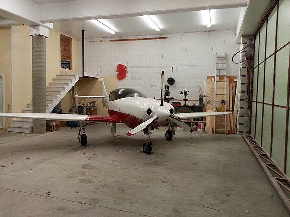 basement hangar (aircraft not included)