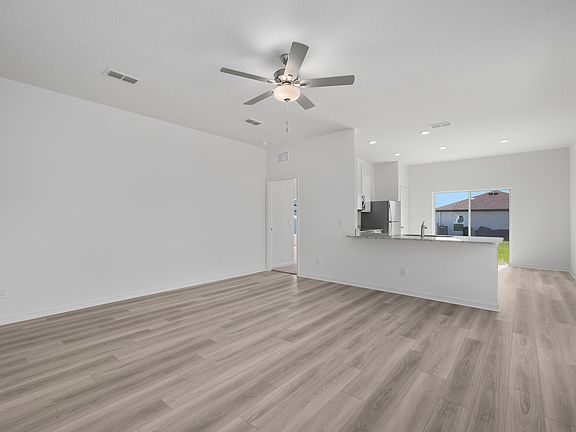 Spacious family room