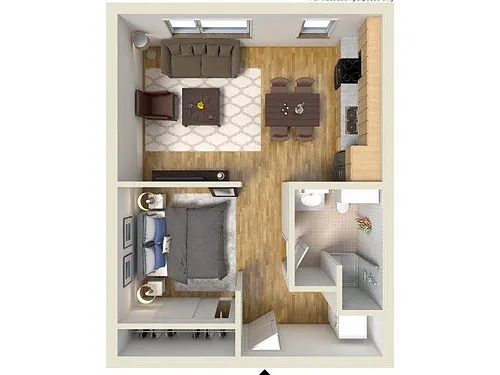 Floor plan BUCKMAN LOFT