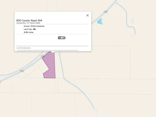 850 County Road 404, Comanche, TX 76442