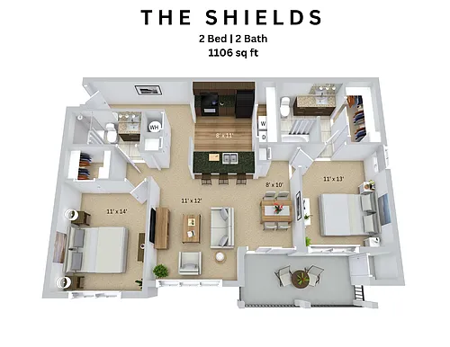 Floor plan Shields